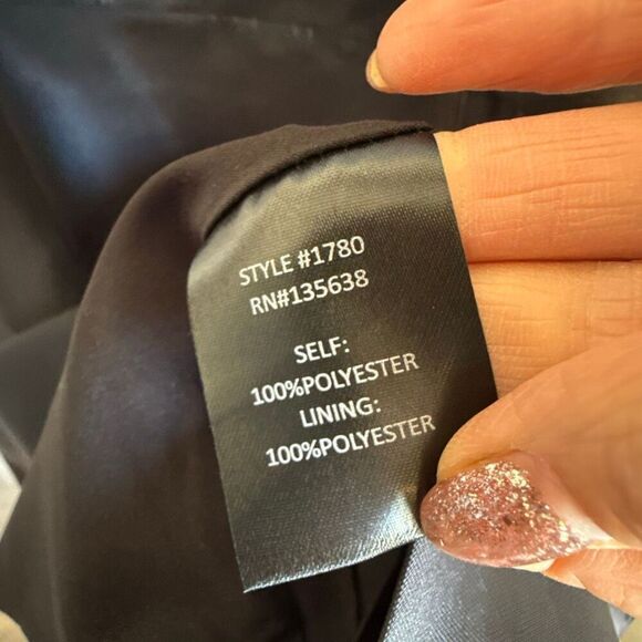 NWT Hutch Serena bow Black and White A-line dress Size 14 - Picture 11 of 11